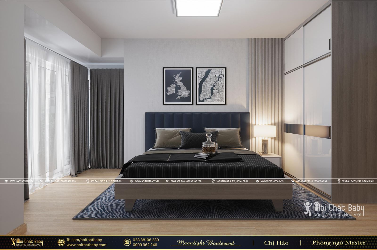 Tổng hợp các mẫu thiết kế nội thất chung cư Moonlight Boulevard